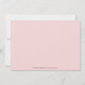 Invitation du Vegas Weekend Bachelorette Party (Cr (Dos)