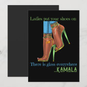 Invitation Du Vice-Président Au Président Kamal Harris 2024 (Devant / Derrière)