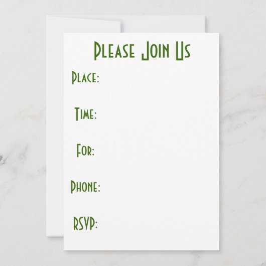 Invitation du vignoble (Dos)