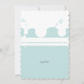 Invitation du village de Noël (Dos)