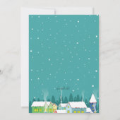 Invitation du village d'hiver (Dos)