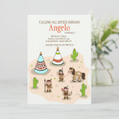 Invitation du village indien (Debout devant)