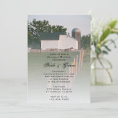 Invitation du Wedding shower de la grange du pays  (Debout devant)