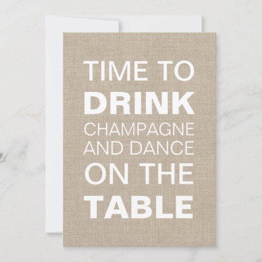 Invitation du Wedding shower de la typographie de (Devant)