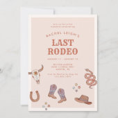 Invitation du week-end de Bachelorette Cowgirl du  (Devant)