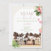 Invitation du week-end de Miami Bachelorette (Devant)