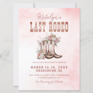 Invitation du week-end du dernier Rodeo Bacheloret