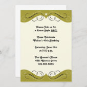 Invitation du Western Design Party (Devant / Derrière)