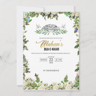 Invitation Dua e Khair