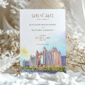 Invitation Dubaï Atlantis The Palm Save the Date