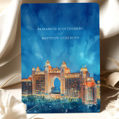 Invitation Dubaï Atlantis The Palm Save the Date
