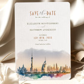 Invitation Dubaï EAU Enregistrer La Date Destination Invitati
