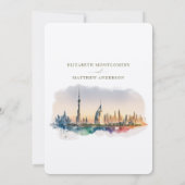 Invitation Dubaï EAU Enregistrer La Date Destination Invitati (Dos)