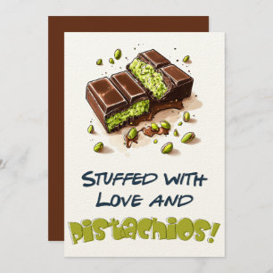 Invitation Dubai Kunafa farci avec l'amour & Pistachios compa