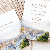 Invitation Dubrovnik Croatie Enregistrer la date Destination