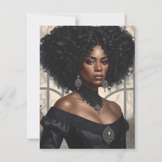 Invitation Duchesse africaine (Devant)