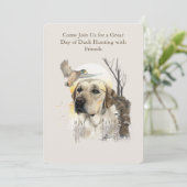 Invitation Duck Hunting Adventure (Debout devant)