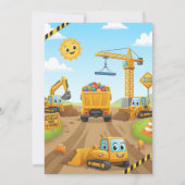 Invitation Dump Everything Construction Dump Truck Birthday (Dos)