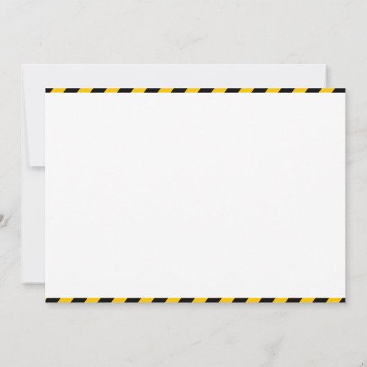 Invitation "DUMP EVERYTHING! Photo –Construction 2nd Birthday (Dos)