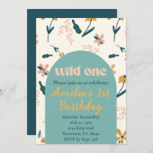 invitation d'un anniversaire sauvage (Devant / Derrière)