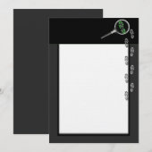 Invitation d'un enquêteur sur la scène de crime (Devant / Derrière)