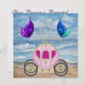 Invitation d'un événement royal (Devant / Derrière)