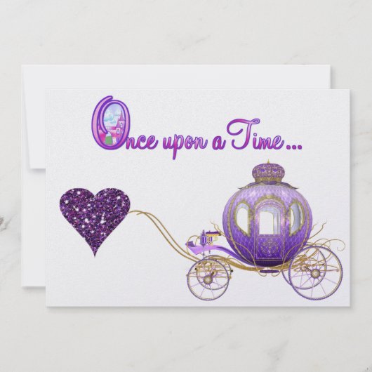 Invitation d'un événement royal (Devant)