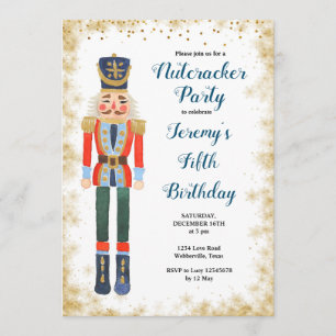 Invitation d'un garçon pour l'anniversaire d'hiver
