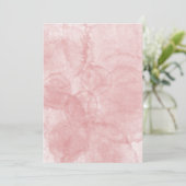 Invitation d'un Mariage ou d'un parti rose vierge (Debout devant)