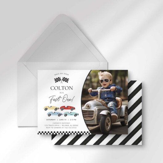 Invitation d'un premier anniversaire