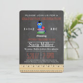 Invitation d'un professeur de règle et de pomme (Debout devant)