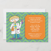 Invitation d'un scientifique fou : Potions amusant (Devant)