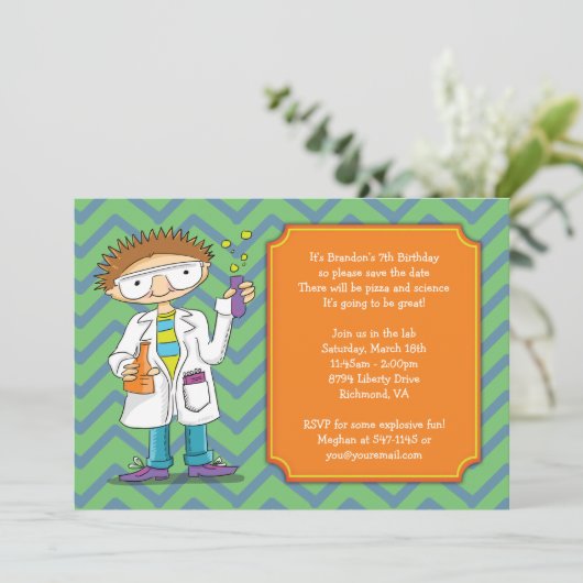 Invitation d'un scientifique fou : Potions de garç (Debout devant)