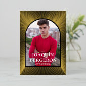 Invitation d'une bourse d'études de démarrage (Debout devant)