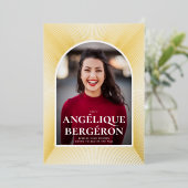 Invitation d'une bourse d'études de démarrage (Debout devant)