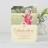 Invitation d'une fille d'anniversaire (Debout devant)