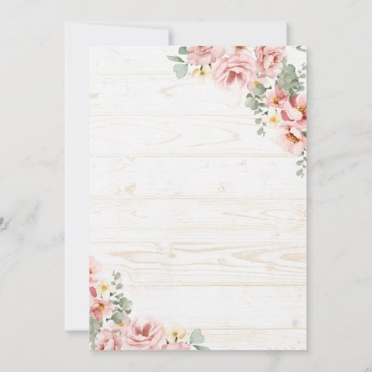 Invitation d'une fille espagnole mexicaine (Dos)