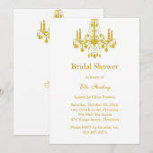 Invitation d'une grande salle de bal (Devant / Derrière)