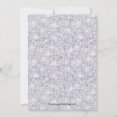 Invitation d'une mariée à une douche nuptiale Blin (Dos)