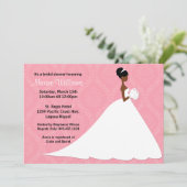 Invitation d'une nuptiale africaine américaine (Debout devant)