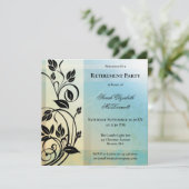 Invitation d'une partie de retraite Vintage (Debout devant)