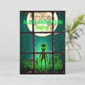 Invitation d'une partie d'enlèvement d'Alien amusa (Debout devant)