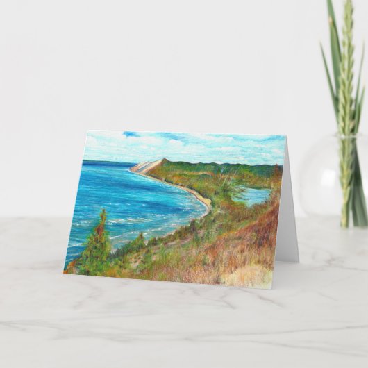 Invitation Dunes de l'ours de sommeil Lakeshore Michigan Beac (Devant)