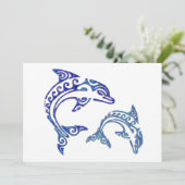 Invitation Duo de marsouins de Tattoo (Debout devant)