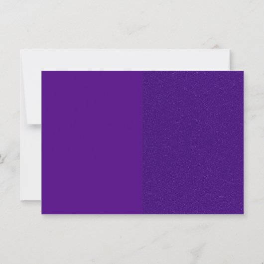 Invitation Duo Séparé Violet – Personnalisable (Devant)