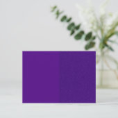 Invitation Duo Séparé Violet – Personnalisable (Debout devant)