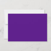 Invitation Duo Séparé Violet – Personnalisable (Dos)