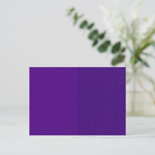 Invitation Duo Violet Séparable – Personnalisable (Debout devant)