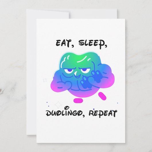 Invitation duolingo (Devant)