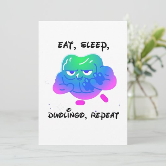 Invitation duolingo (Debout devant)